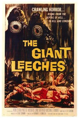 Attack Of The Giant Leeches Movie Poster Print