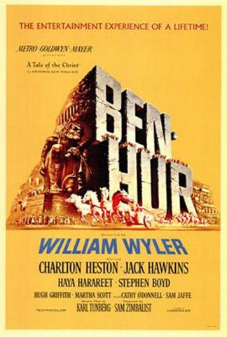 Ben Hur Movie Poster Print