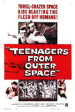 Teenagers From Outer Space Movie Poster Print