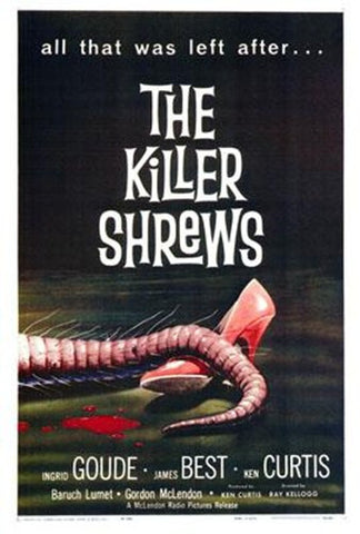 The Killer Shrews Movie Poster Print