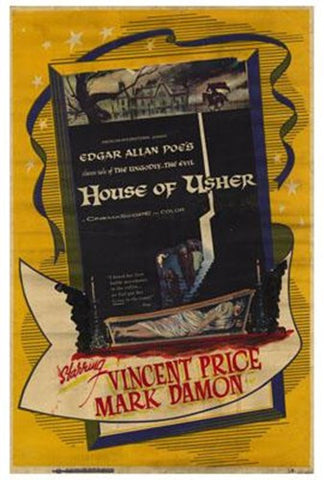 House Of Usher Movie Poster Print