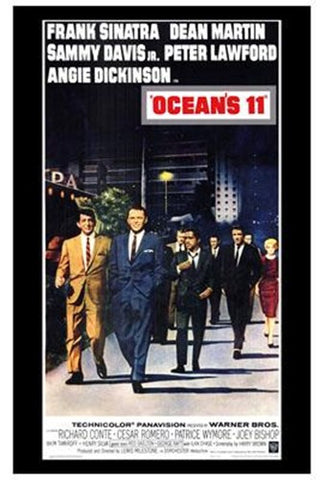 Oceans 11 Movie Poster Print