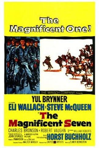 The Magnificent Seven Movie Poster Print