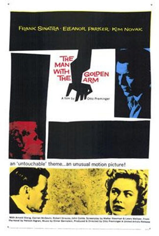 The Man With The Golden Arm Movie Poster Print