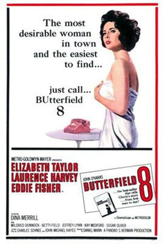 Butterfield 8 Movie Poster Print