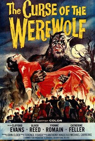 The Curse Of The Werewolf Movie Poster Print