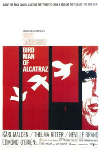 Birdman Of Alcatraz Movie Poster Print