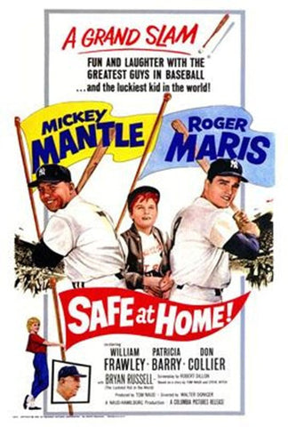 Safe At Home Movie Poster Print