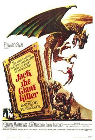 Jack The Giant Killer Movie Poster Print