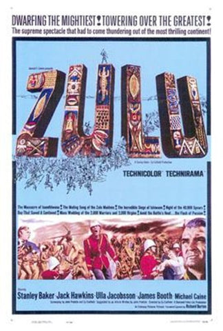 Zulu Movie Poster Print