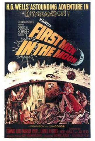 First Men In The Moon Movie Poster Print