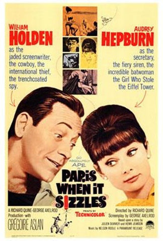 Paris When It Sizzles Movie Poster Print