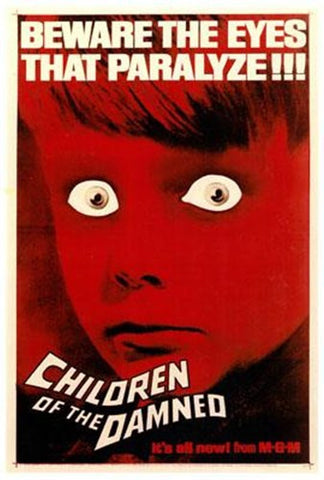 Children Of The Damned Movie Poster Print