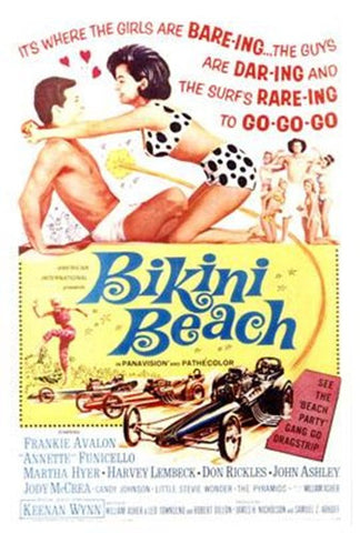 Bikini Beach Movie Poster Print