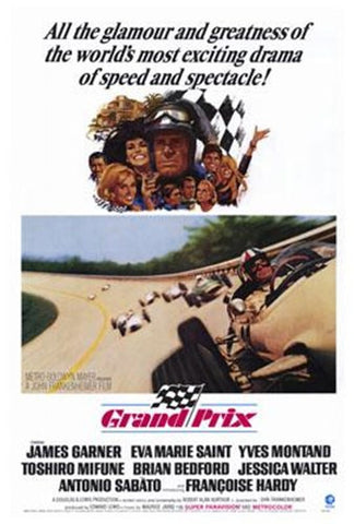 Grand Prix Movie Poster Print
