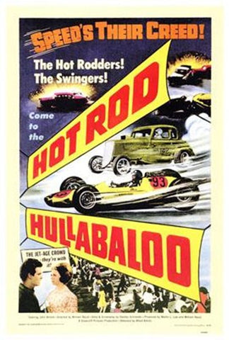 Hot Rod Hullabaloo Movie Poster Print