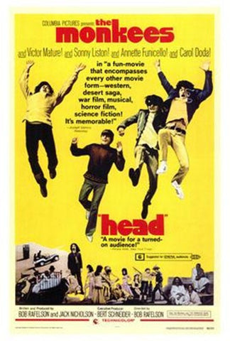 Head Movie Poster Print