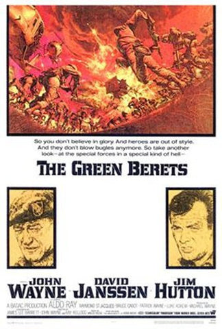 Green Berets Movie Poster Print