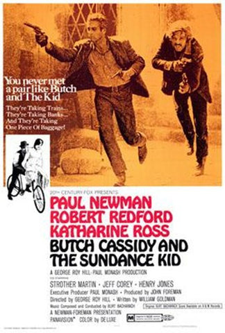 Butch Cassidy And The Sundance Kid Movie Poster Print
