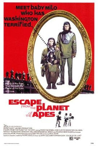 Escape From The Planet Of The Apes Movie Poster Print