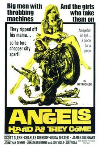 Angels Hard As They Come Movie Poster Print