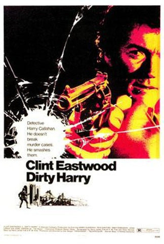 Dirty Harry Movie Poster Print