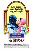 The Abominable Dr Phibes Movie Poster Print