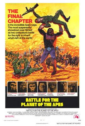 Battle For The Planet Of The Apes Movie Poster Print