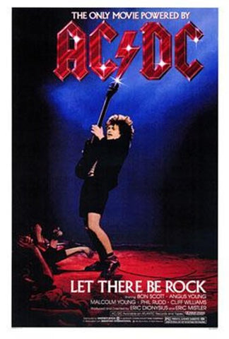 Let There Be Rock Movie Poster Print