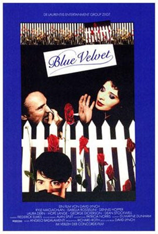 Blue Velvet Movie Poster Print