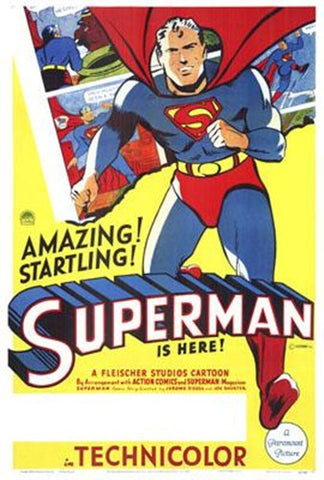 Superman Movie Poster Print