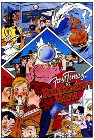 Fast Times At Ridgemont High Movie Poster Print