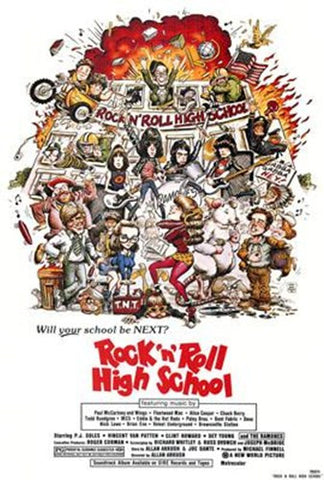 Rock N Roll High School Movie Poster Print