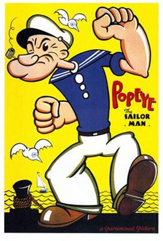 Popeye Movie Poster Print
