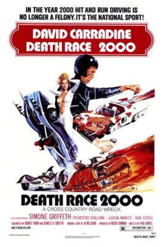 Death Race 2000 Movie Poster Print