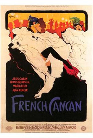 French Can Can Movie Poster Print