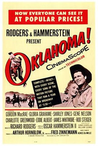 Oklahoma Movie Poster Print