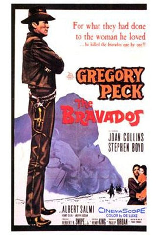The Bravados Movie Poster Print