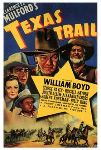 Texas Trail Movie Poster Print