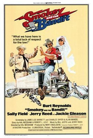 Smokey And The Bandit Movie Poster Print