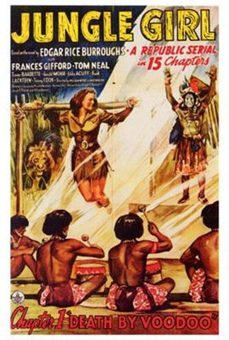 Jungle Girl Movie Poster Print
