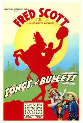 Songs And Bullets Movie Poster Print