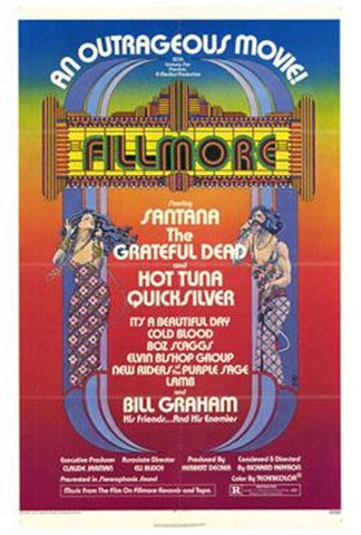Fillmore Movie Poster Print