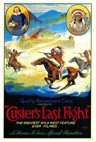 Custer's Last Fight Movie Poster Print