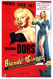 Blonde Sinner Movie Poster Print