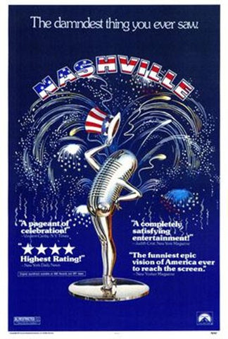 Nashville Movie Poster Print