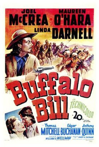 Buffalo Bill Movie Poster Print