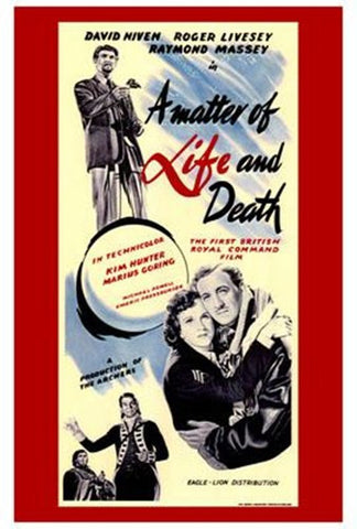 A Matter Of Life And Death Movie Poster Print