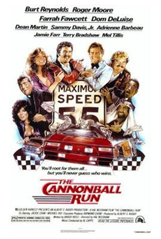 Cannonball Run Movie Poster Print