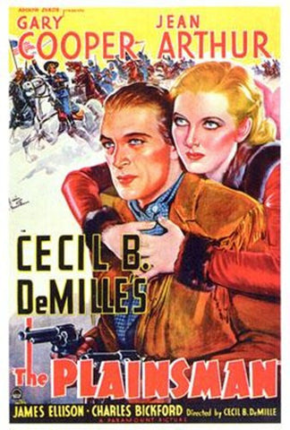 The Plainsman Movie Poster Print